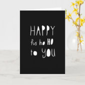 CARTE TOUT CE QUE JE VEUX POUR NOËL EST ****VOUS*** (Fleur jaune)