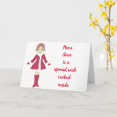 CARTE TOUT CE QUI VOUS REND HEUREUX **NIECE** (Fleur jaune)