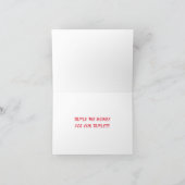 CARTE "TOUT CE QU'IL NOUS FAUT, C'EST DU GUI" (Intérieur)