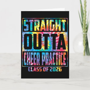 Carte Tout droit sorti de la pratique de cheerleading Dr