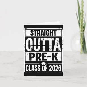 Carte Tout droit sorti de la promotion 2026 de fin de ma