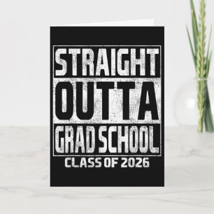 Carte Tout droit sorti de l'école supérieure promotion 2