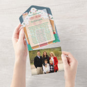 Carte tout-en-un photo Gingerbread House (Déchirure)