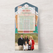 Carte tout-en-un photo Gingerbread House (À l'intérieur)