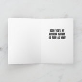 Carte Tout Enveloppé ? Idéal pour après la chirurgie (Intérieur)