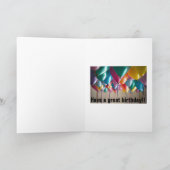 Carte Tout est à propos de toi...24/7, Joyeux anniversai (Intérieur)