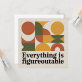 Carte Tout est concevable (Devant/Arrière en situation)