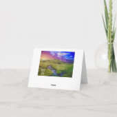 Carte Tout est possible Bible Verse Écriture (Dos)