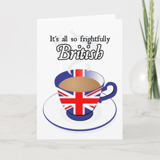 Carte Tout est si bien britannique (Devant)