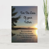 Carte Tout Il Y A Une Sympathie Père De Saison (Devant)