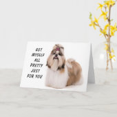 CARTE **TOUT JOLI POUR VOTRE ANNIVERSAIRE** (Fleur jaune)