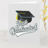 Carte Tout juste diplômé ! (Fleur jaune)
