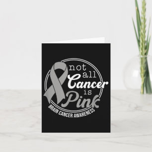 Carte Tout le cancer n'est pas rose, le cancer du cervea