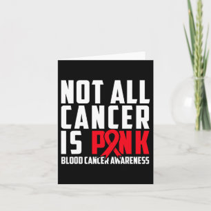 Carte Tout Le Cancer N'Est Pas Rose. Sensibilisation au