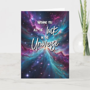 Carte tout l'univers de chance Good Luck examens GCSE SA