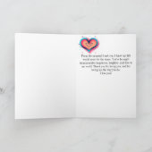 Carte Tout mon coeur pour toi (Intérieur)