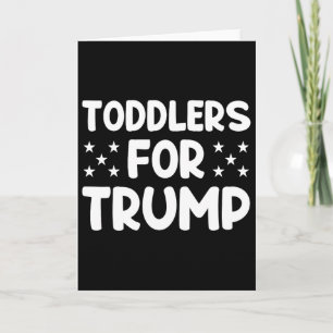 Carte Tout-petits pour Trump Élection du président améri