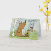 Carte Tout sur toi est doux (Fleur jaune)