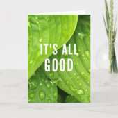 Carte Tout va bien. (Devant)