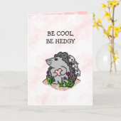 Carte Tout va bien s'arranger pour soutenir (Fleur jaune)