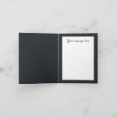 Carte Toute fin ajouter un Mariage de message (Intérieur)