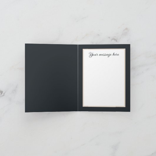 Carte Toute fin ajouter un Mariage de message (Intérieur)