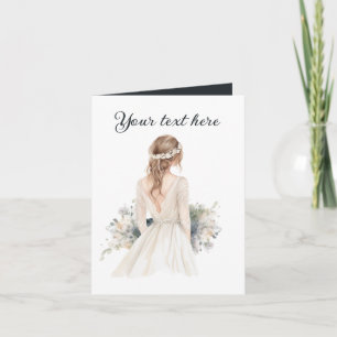 Carte Toute fin ajouter un Mariage de message