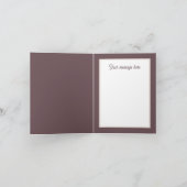 Carte Toute finalité ajouter un message de mariage (Intérieur)