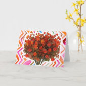 Carte Toute occasion vide (Fleur jaune)