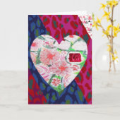 Carte Toute occasion vide, (Fleur jaune)