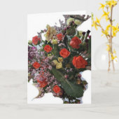 Carte Toute occasion vide (Fleur jaune)