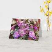 Carte Toute occasion vide (Fleur jaune)