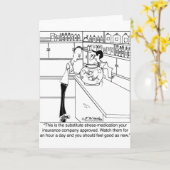 Carte Toute votre compagnie d'assurance payera (Fleur jaune)