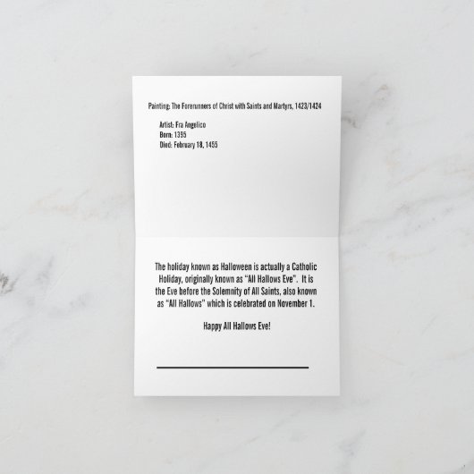 Carte Toutes les hirondelles (Intérieur)