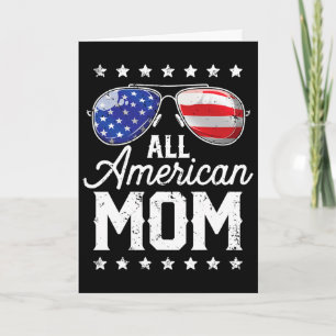 Carte Toutes les mamans américaines T-shirts pour la fêt