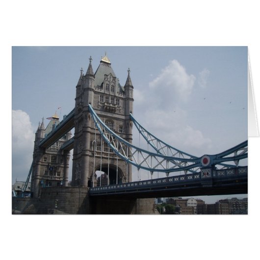 Carte Tower Bridge London (Devant horizontal)