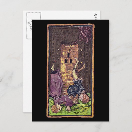 Carte Tower Tarot (Devant / Derrière)