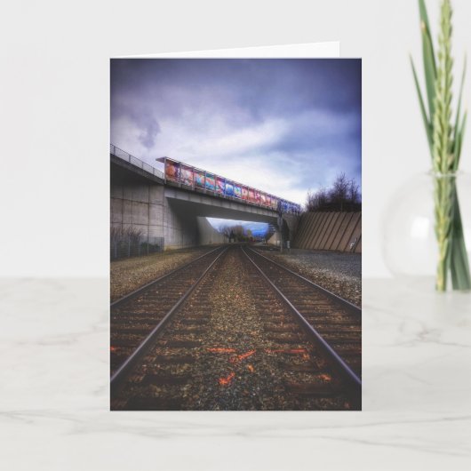 Carte Traces ferroviaires à Seattle (Devant)