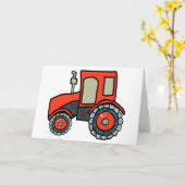 Carte Tracteur (Fleur jaune)