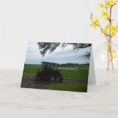 Carte Tracteur (Fleur jaune)