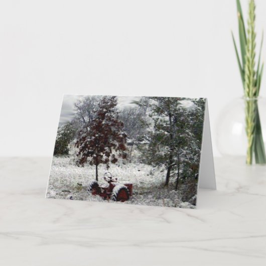 Carte Tracteur à neige (Devant)