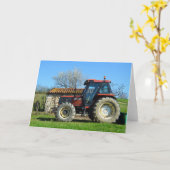Carte Tracteur en France (Fleur jaune)