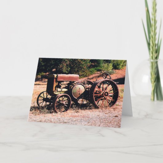 Carte tracteur historique Wildwood... (Devant)