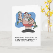 Carte Tradition de Noël (Fleur jaune)