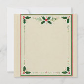 Carte Tradition familiale (Dos)