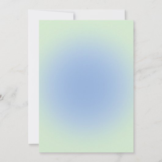 Carte traditionnelle coréenne de 1er anniversaire (Dos)