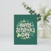 Carte traditionnelle de la Saint-Patrick (Debout devant)