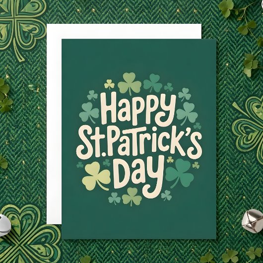 Carte traditionnelle de la Saint-Patrick