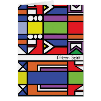 Carte traditionnelle zoulou