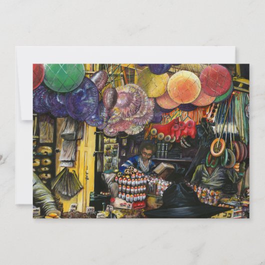 Carte Traditions du commerce ancien, Jérusalem (Devant)